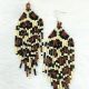 Earrings Leopard Brown/Tan Bea