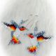 Earrings Silver Hummingbird