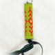 Green Beaded Keychain