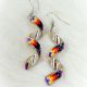 Earrings Beaded Twist SS