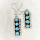 Earrings 4 Stone Turquoise