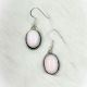 Earrings Conch Shell Oval