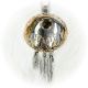 Necklace Bear & 3 Feathers