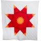 Star Quilt RED & Orange
