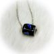 Necklace Blue Opal & SterlingS
