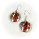 Earrings Red Pipestone Paw