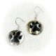 Earrings Black Pipestone Paw