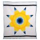 Star Quilt Yellows/Blues/Navy