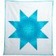 Star Quilt All Blue Patterned