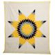 Star Quilt Y/Gray/Blk Cream