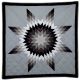Star Quilt Gray/Blk/White