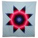 Star Quilt Light Blue & Pinks