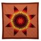 Star Quilt Oranges/Rust/O/Y